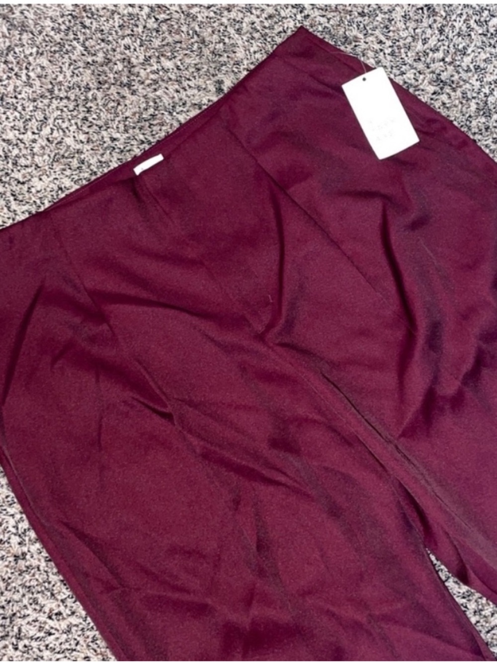 Tailored Pleated Straight Leg High Rise Trousers Woman’s Size 12 | NWT - Picture 3 of 9